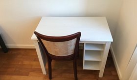 FB1D-Chambre meublée avec SDD privative/ furnished room with private shower